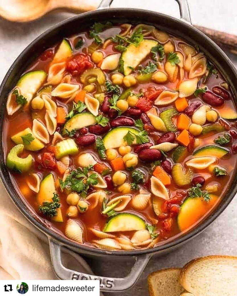 Classic Italian Minestrone Soup