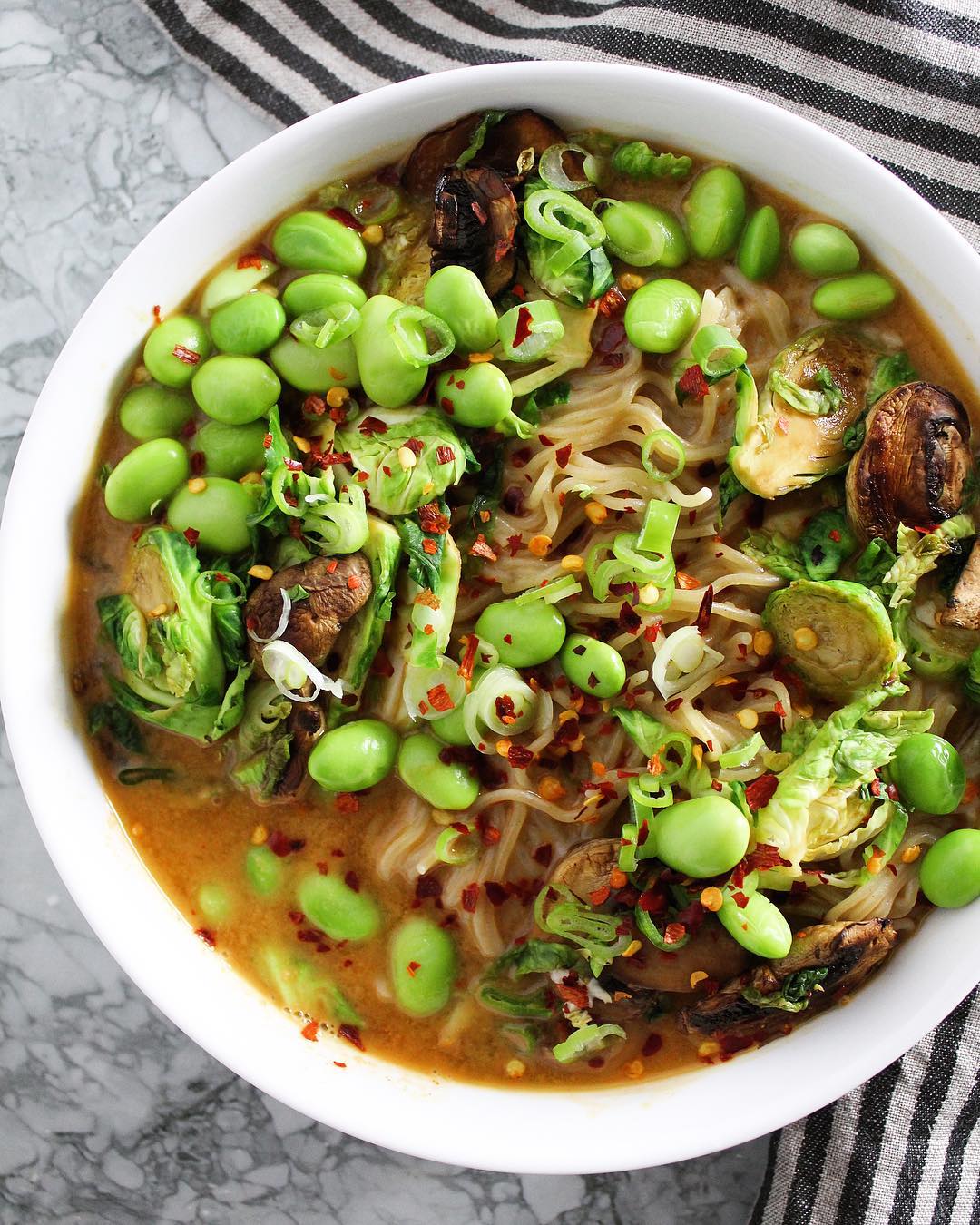 Spicy Miso and Peanut Butter Ramen