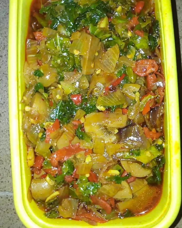 Veganized Nigerian / Yoruba Vegetable