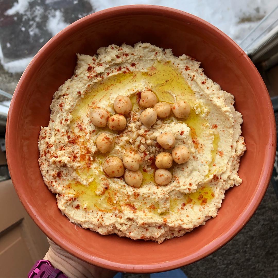 Classic Homemade Hummus with Simple Ingredients