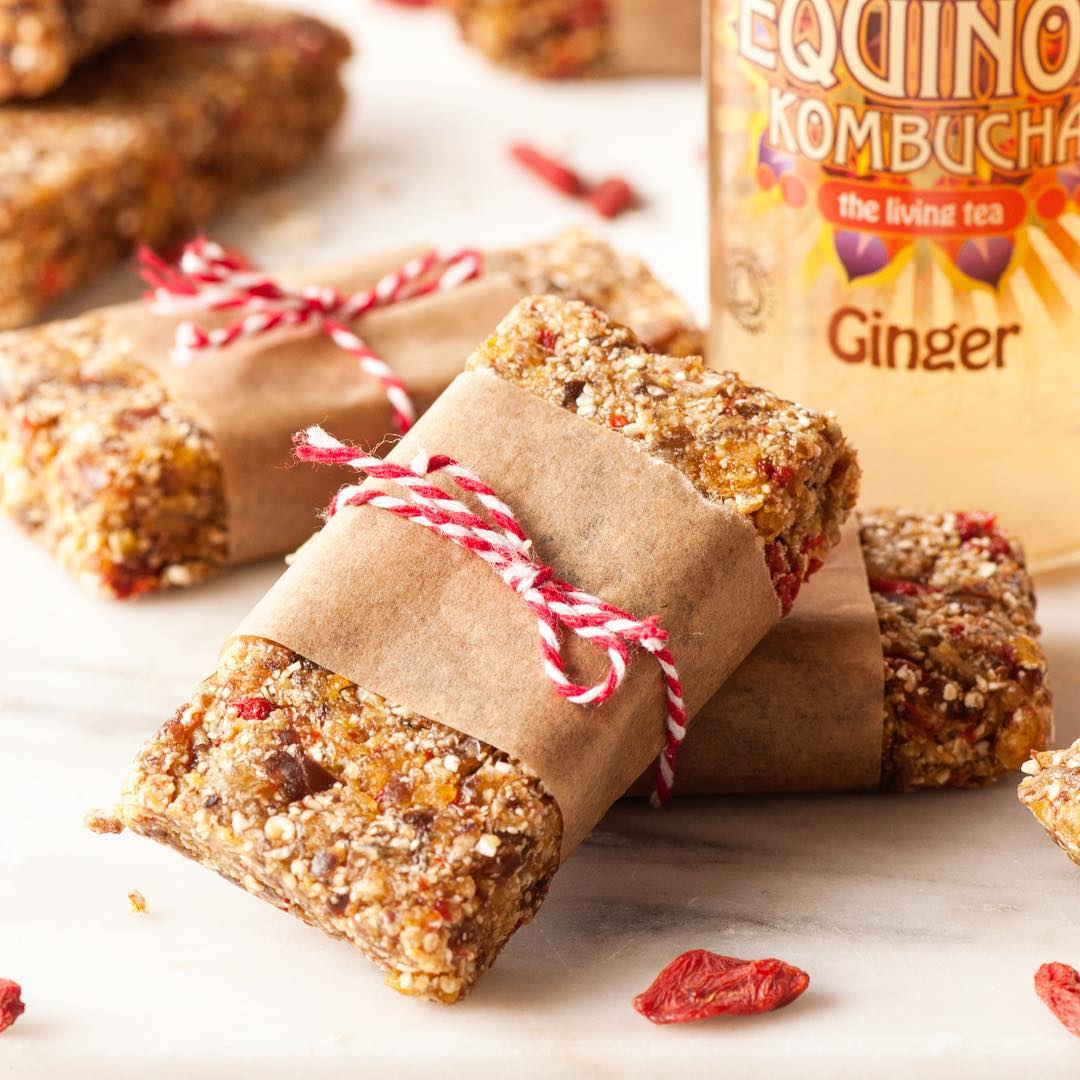 Homemade Ginger and Date Energy Bars