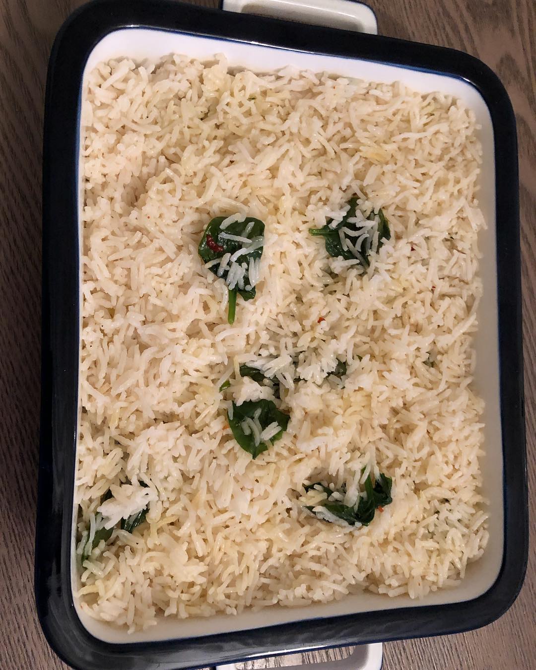 Spinach Basmati Rice