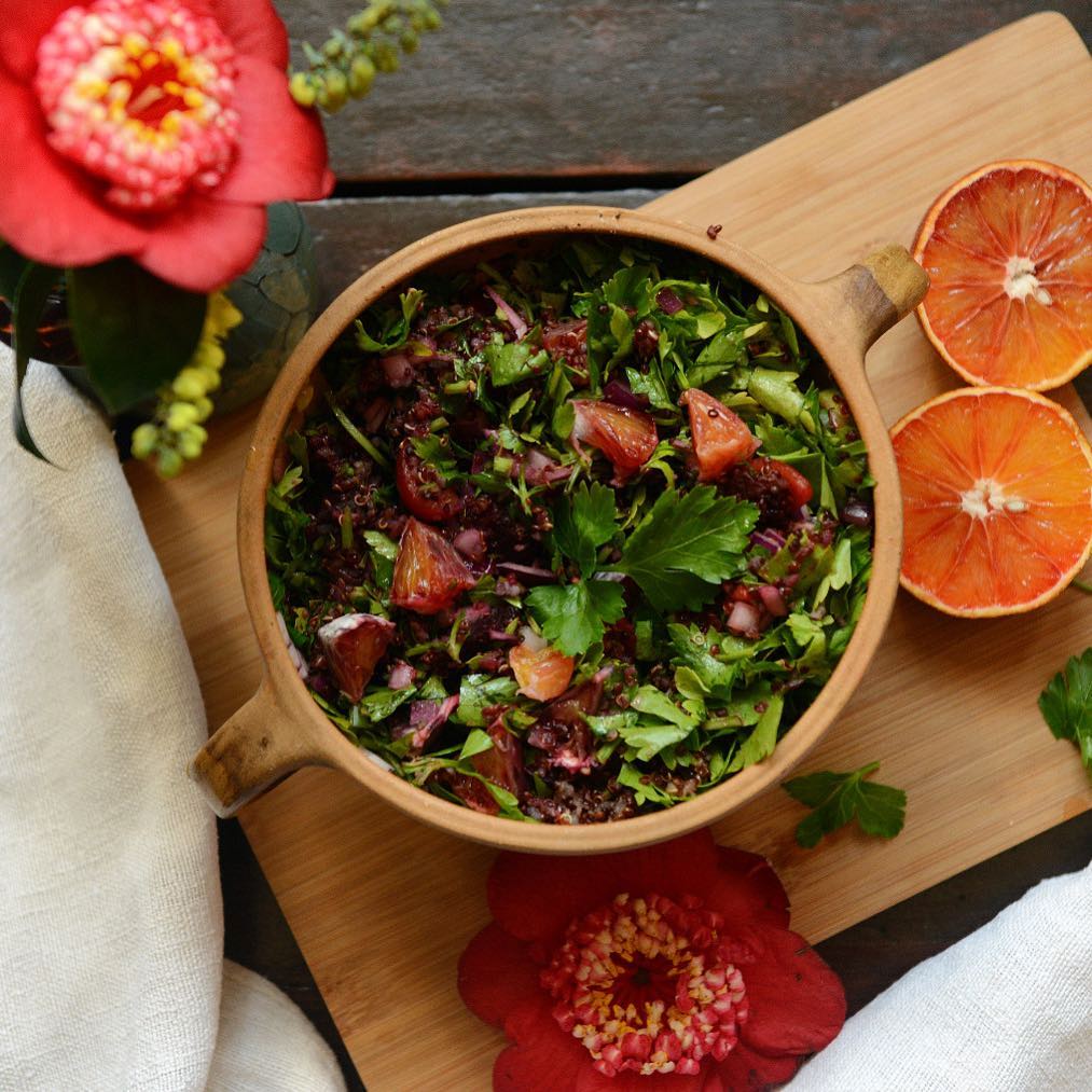 Quinoa Tabbouleh Style Salad