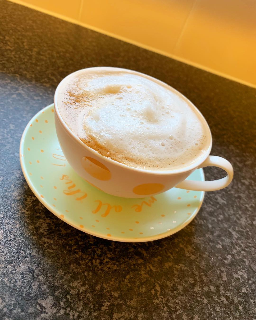 Homemade Frothy Coffee with Milk and Syrup