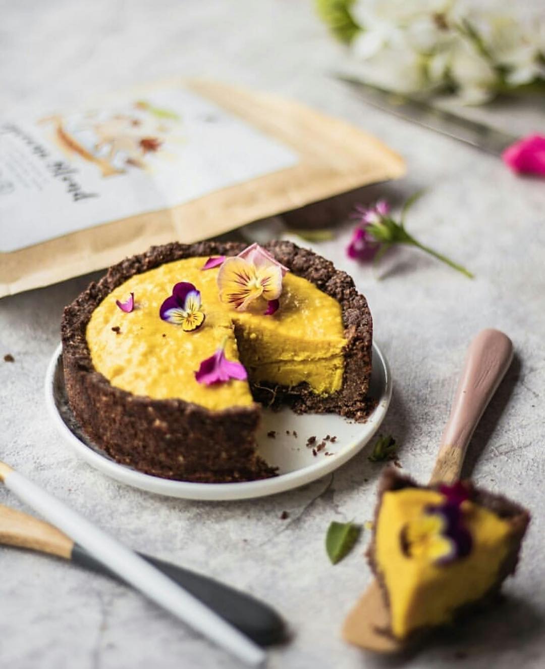 Tropicana Carob Tart