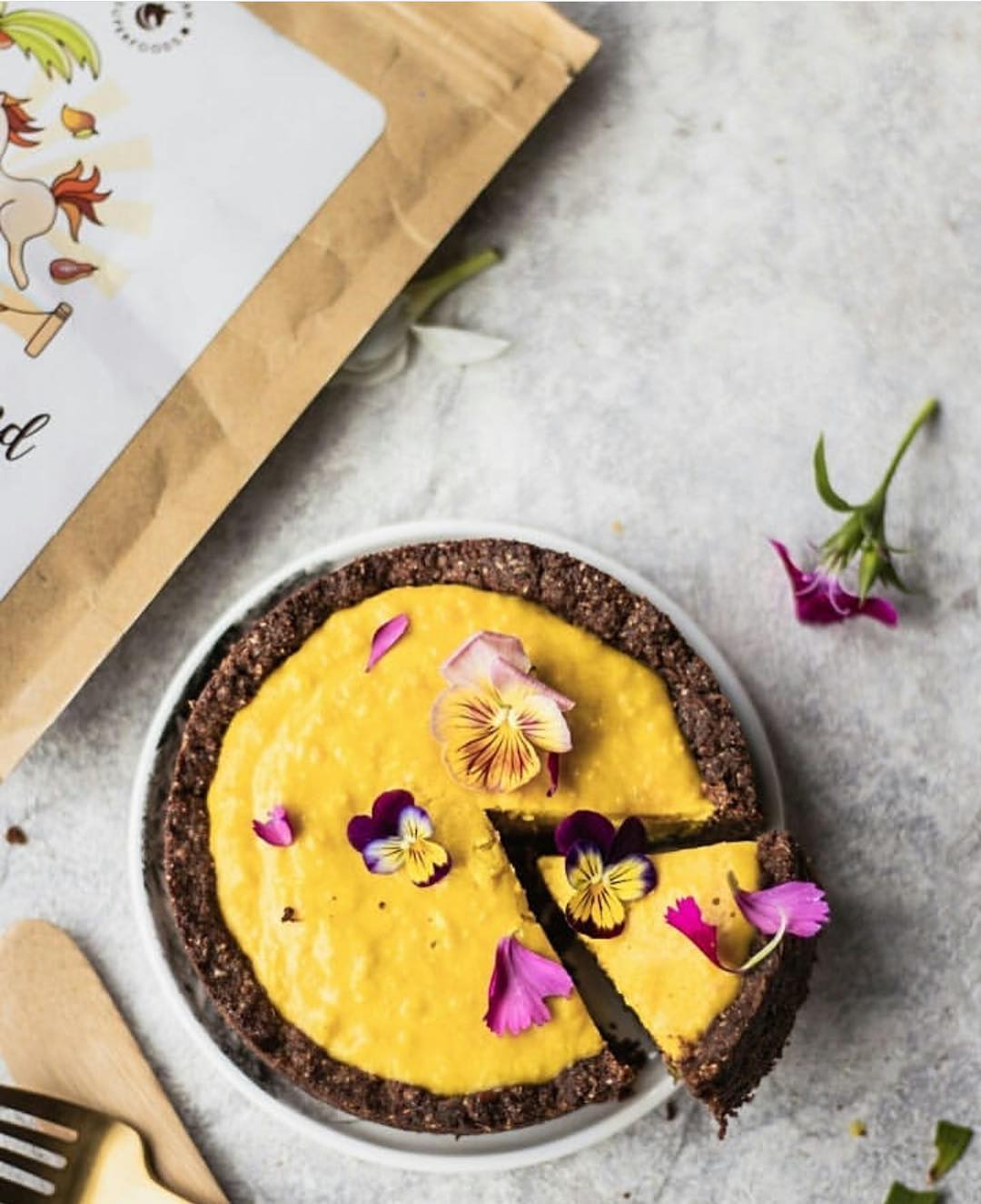 Tropicana Carob Tart