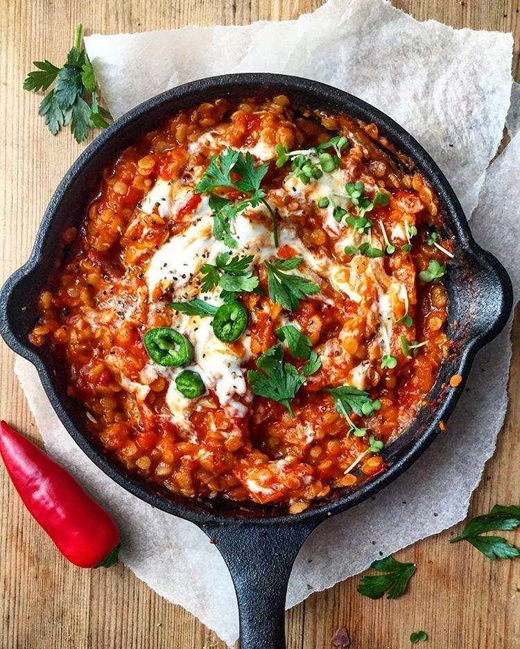 Smokey, Rich, Creamy Lentil Pot