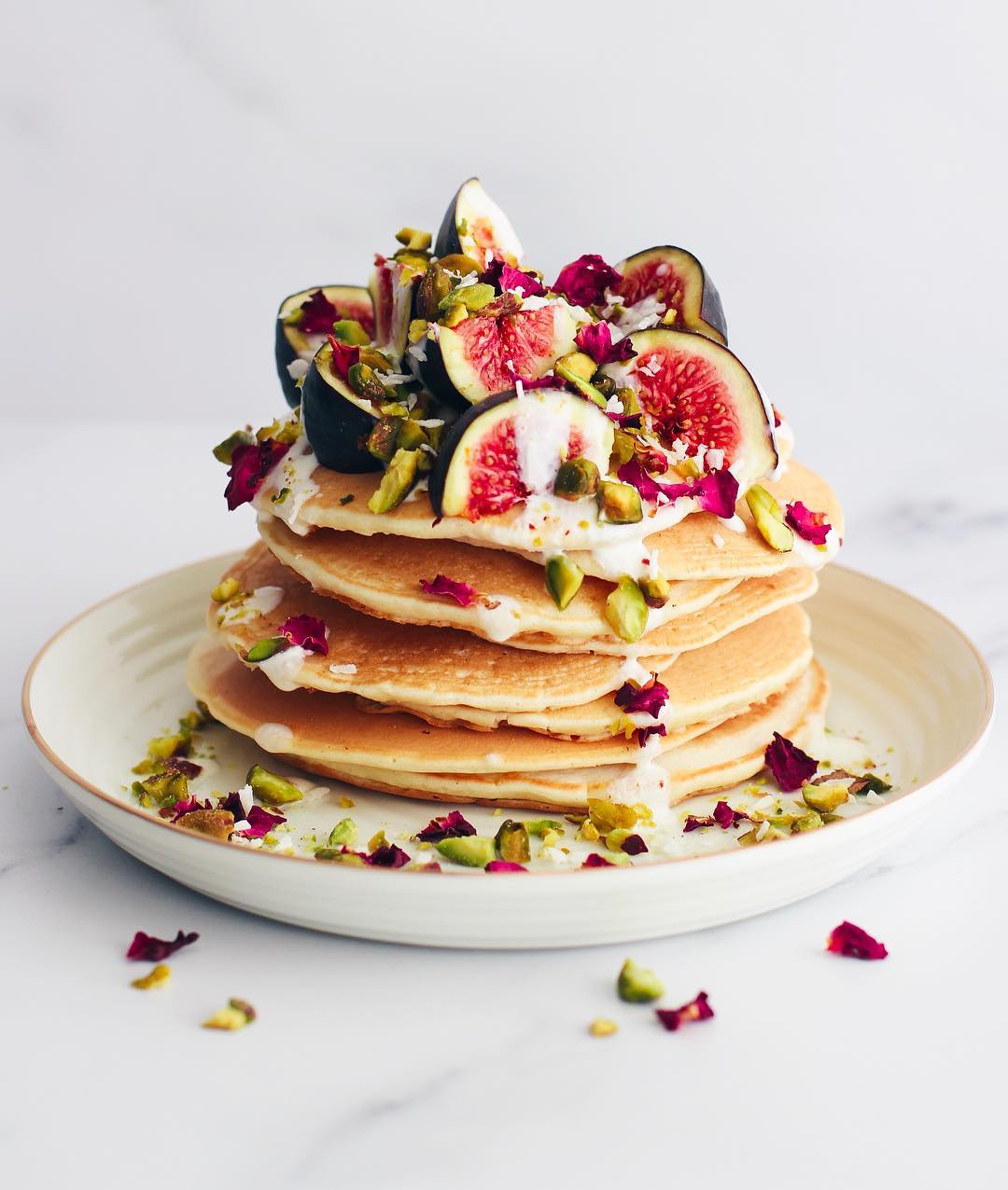 P a N C a K E S | Moroccan Flavour-Inspired Pancake Stack for Pancake Day