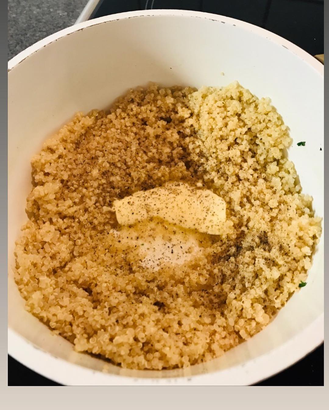 Salmon with Kale and Quinoa