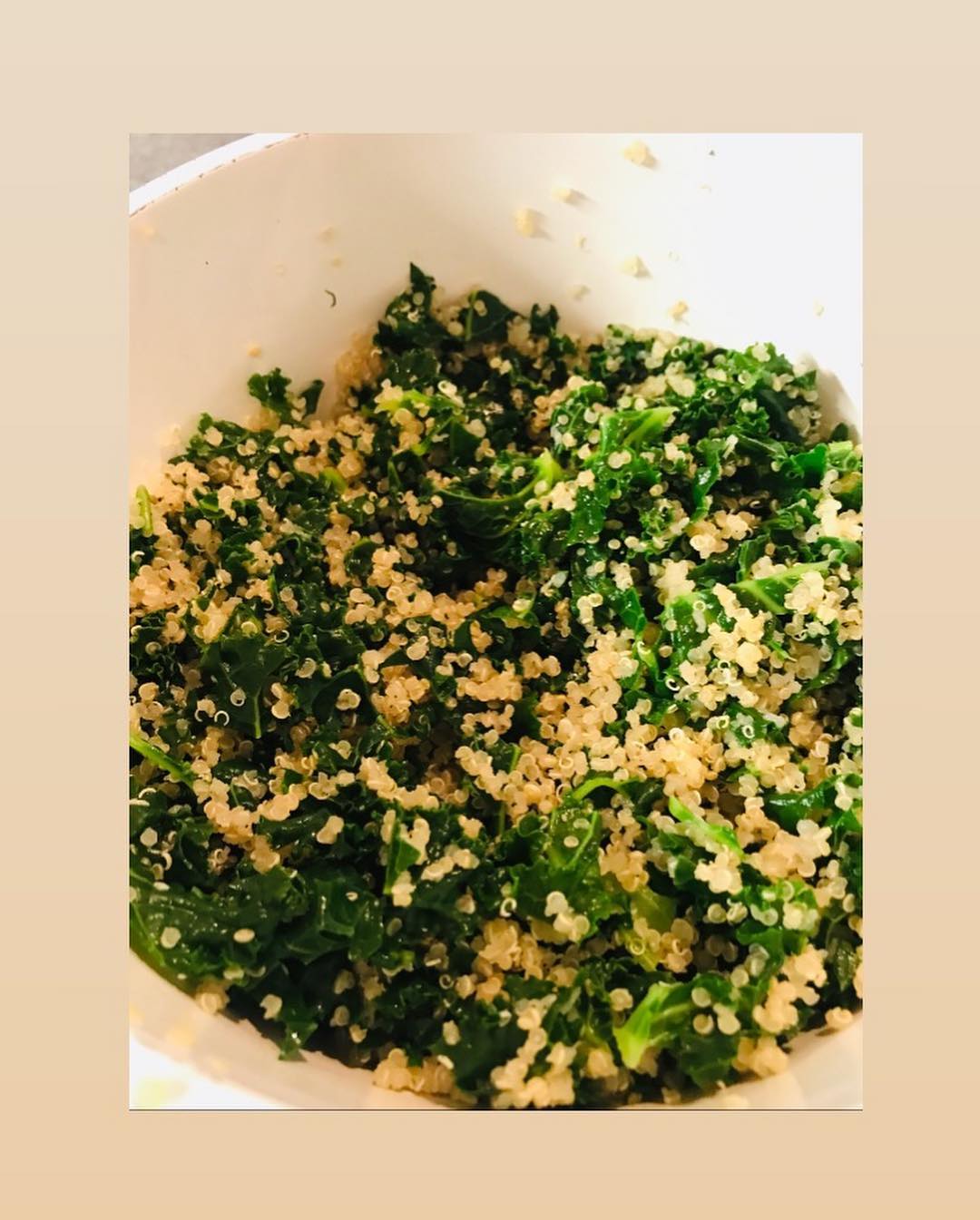 Salmon with Kale and Quinoa