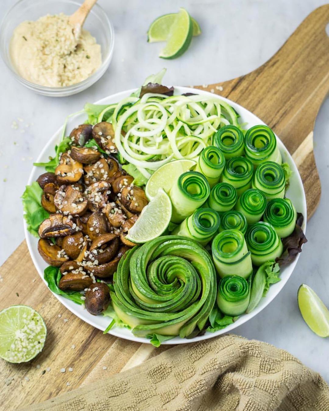 Earth Bowl with Savory Mushrooms