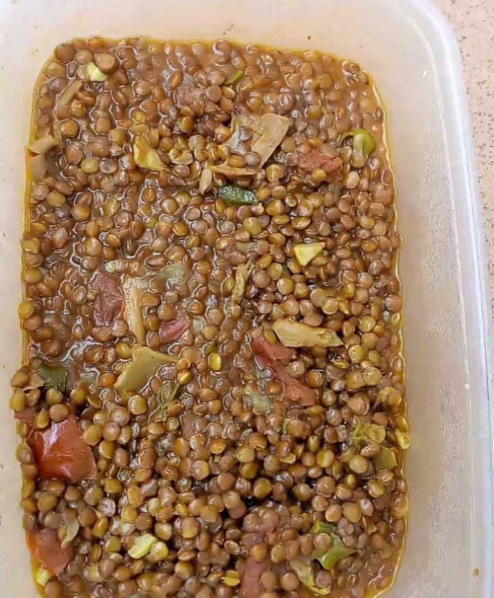 Oyster Mushrooms and Brown Lentil Curry