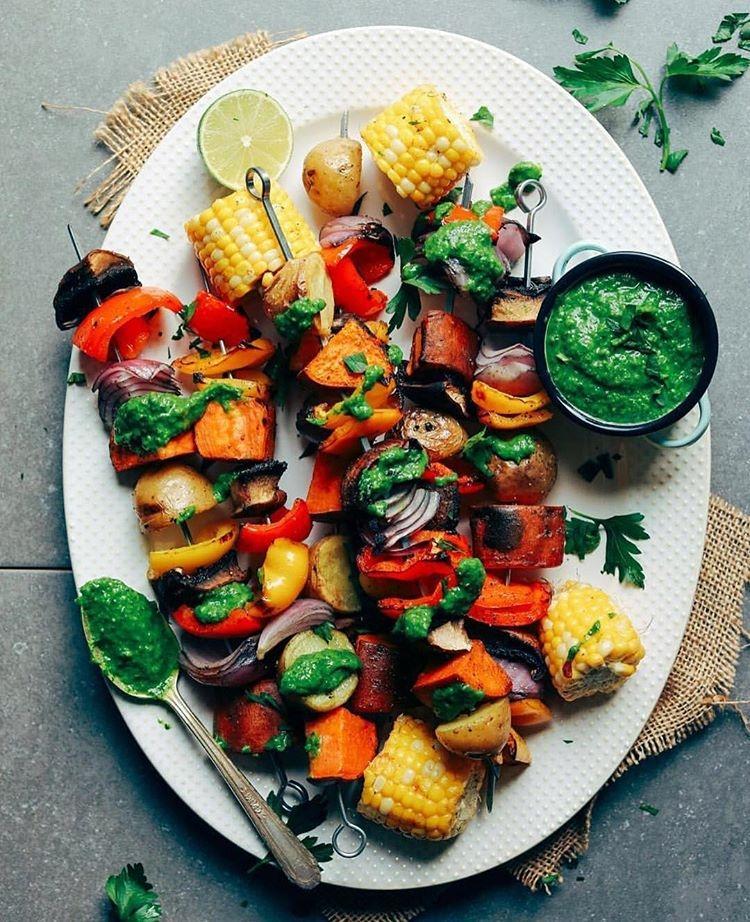 Grilled Veggie Skewers