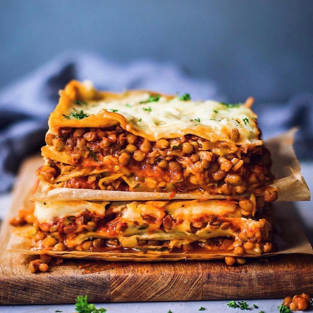 Vegan Lentil Lasagne