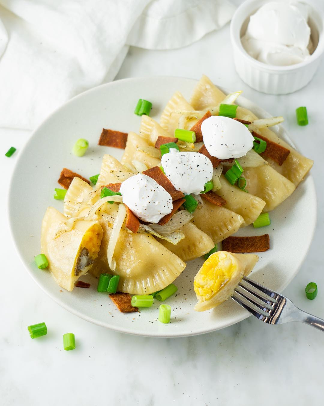 Polish Style Pierogies