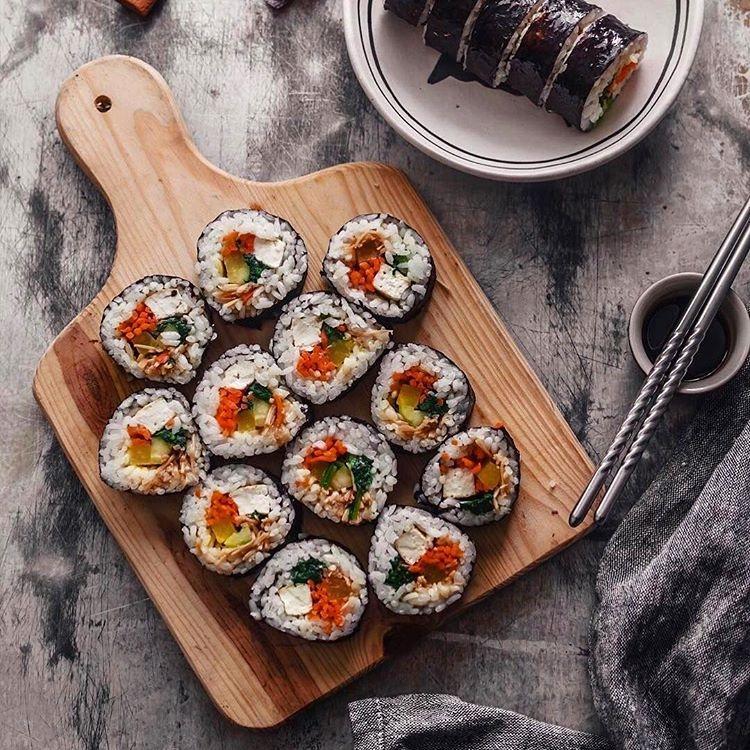 Lunch/dinner Idea: Vegan Kimbap