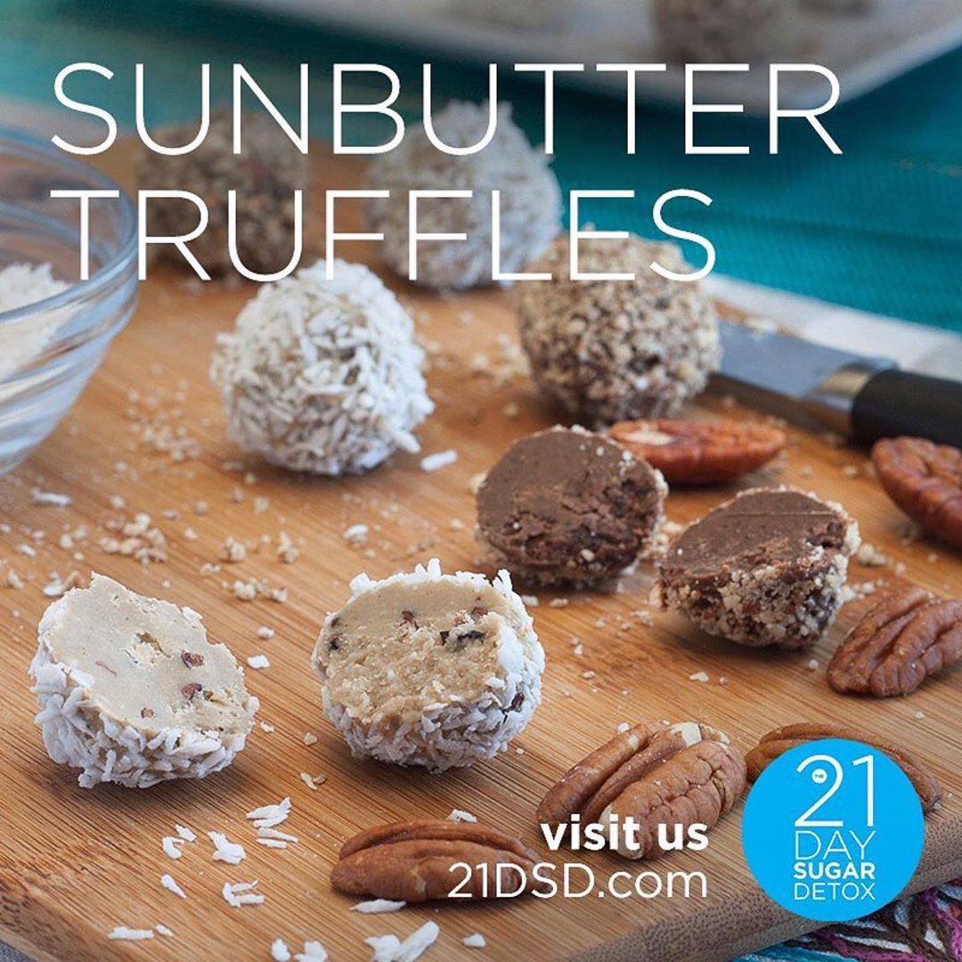 Sunbutter Truffles with Flavor Variations
