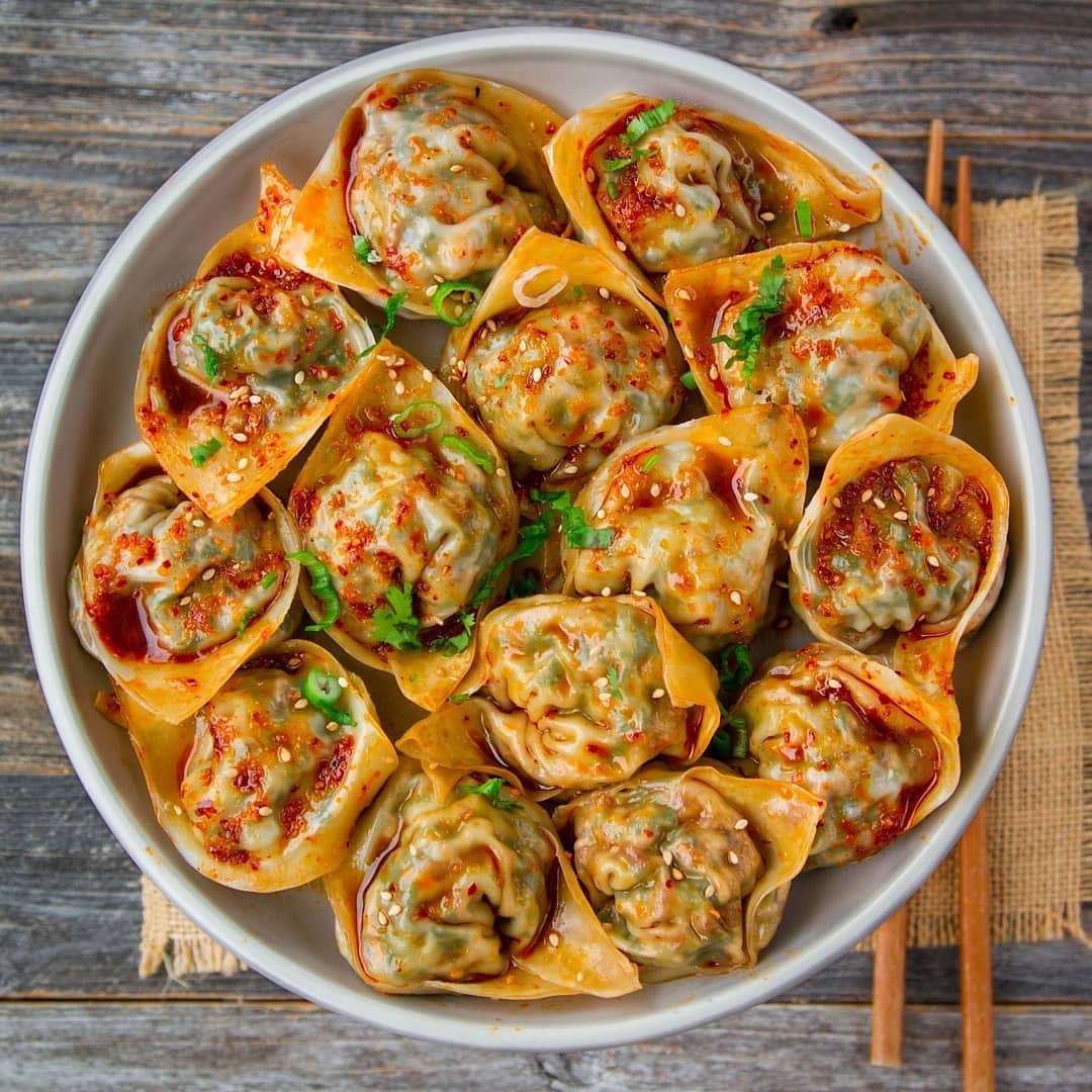 Spicy Steamed Dumplings