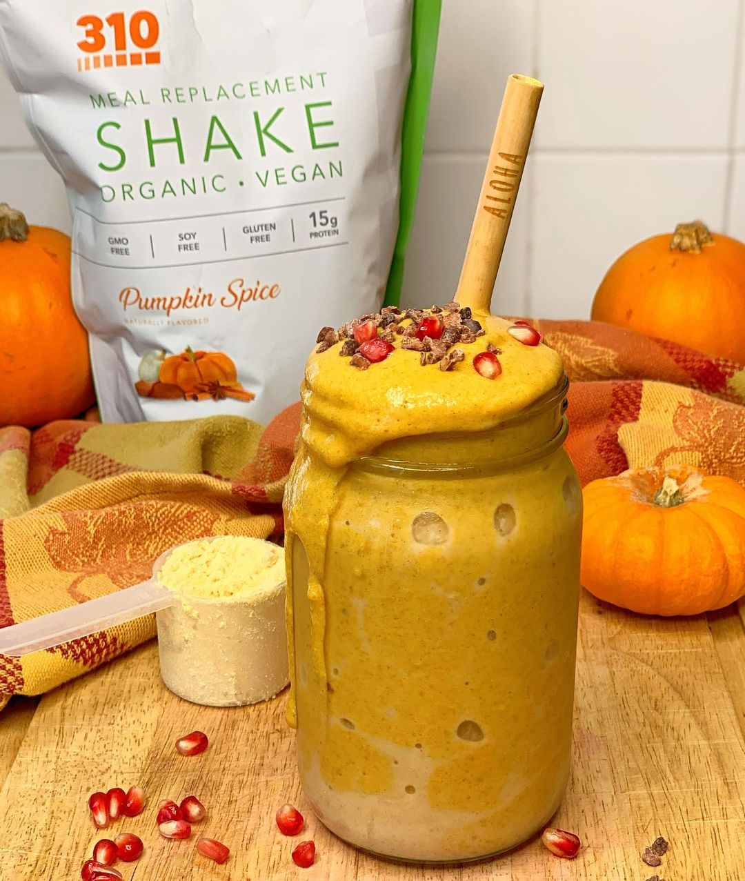 Pumpkin Spice Protein Smoothie