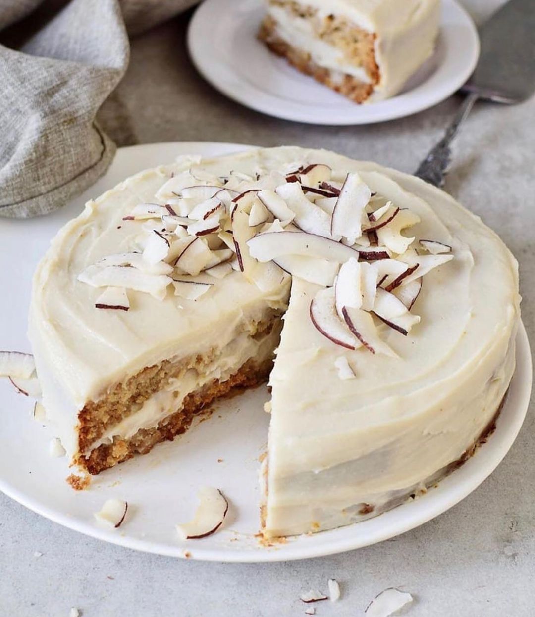 Vegan Coconut Cake