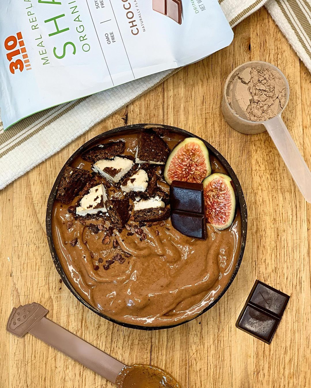 Orange Chocolate Smoothie Bowl