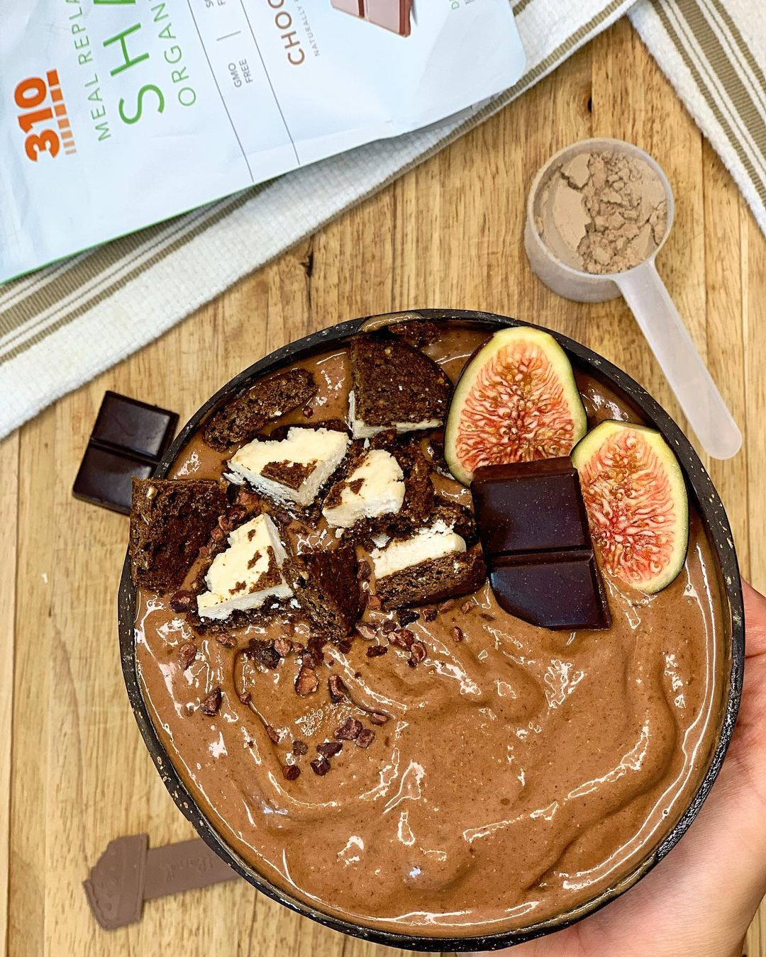 Orange Chocolate Smoothie Bowl