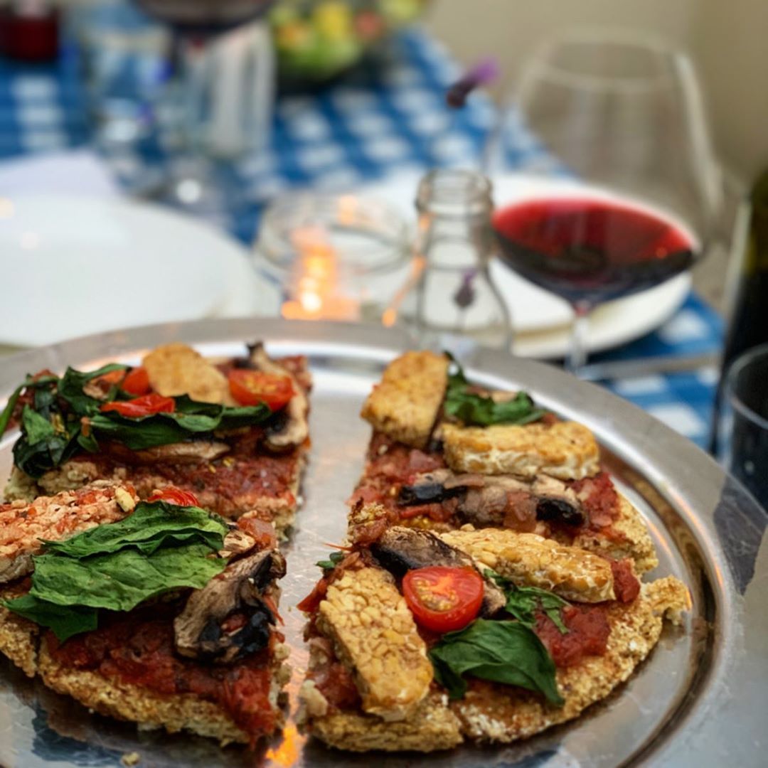 Vegan ?Cauliflower Pizza Crust