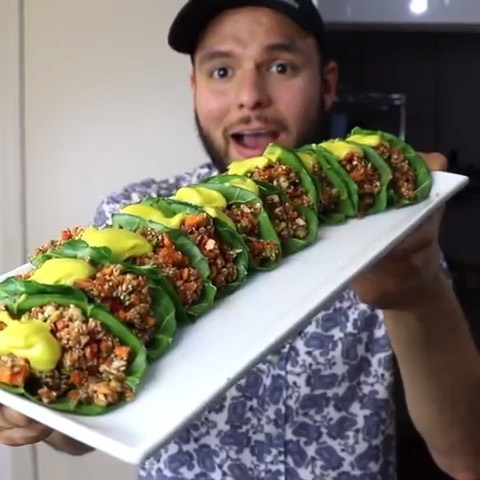 Chard Tacos with Mango Habanero Salsa