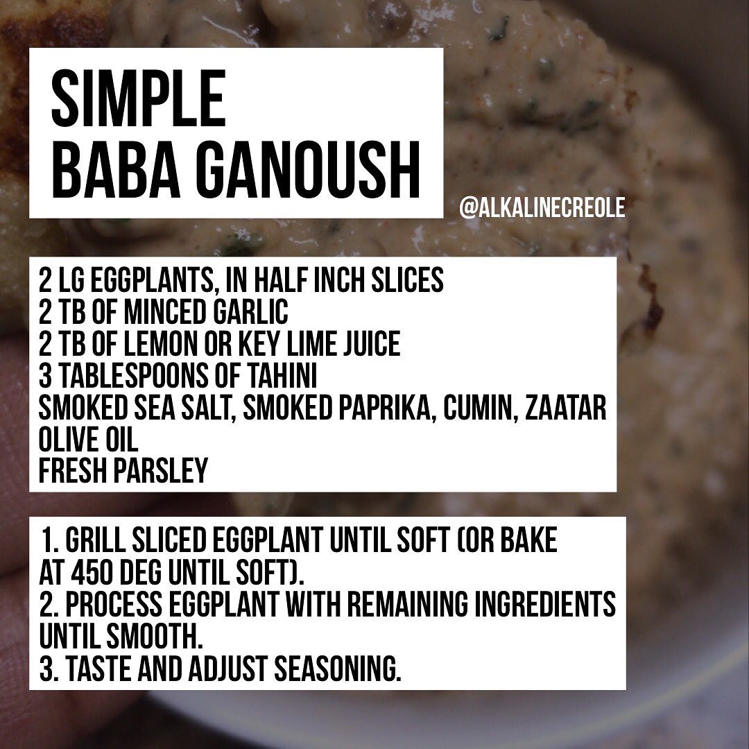 Simple Baba Ganoush