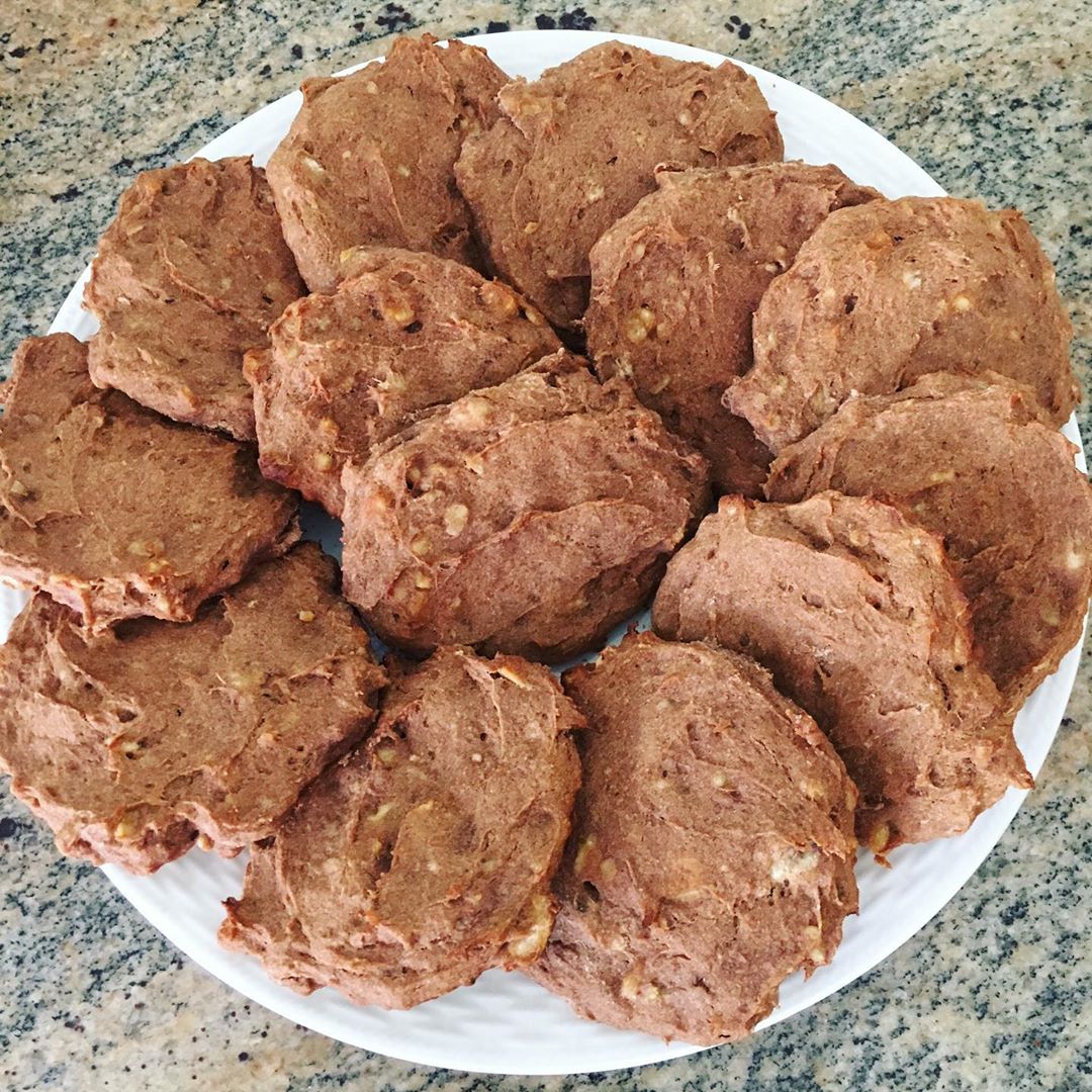 Simple Banana Teff Cookies