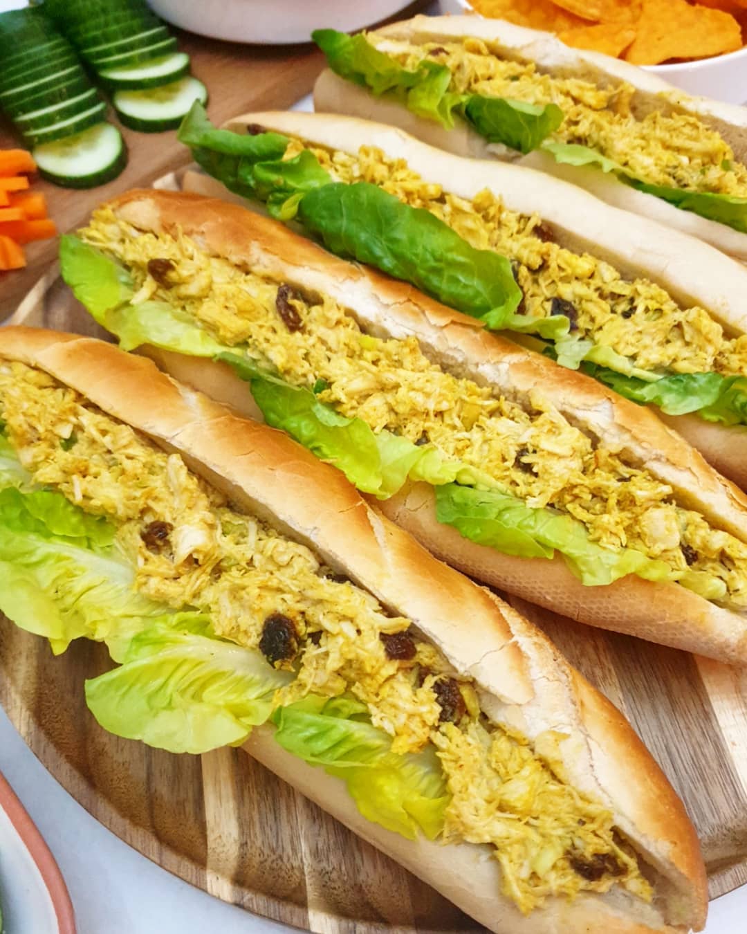 Coronation Chicken Subs