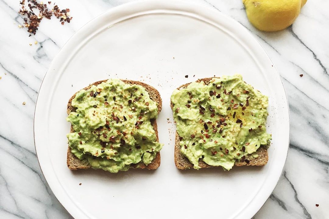 Spirulina Infused Avocado Toast