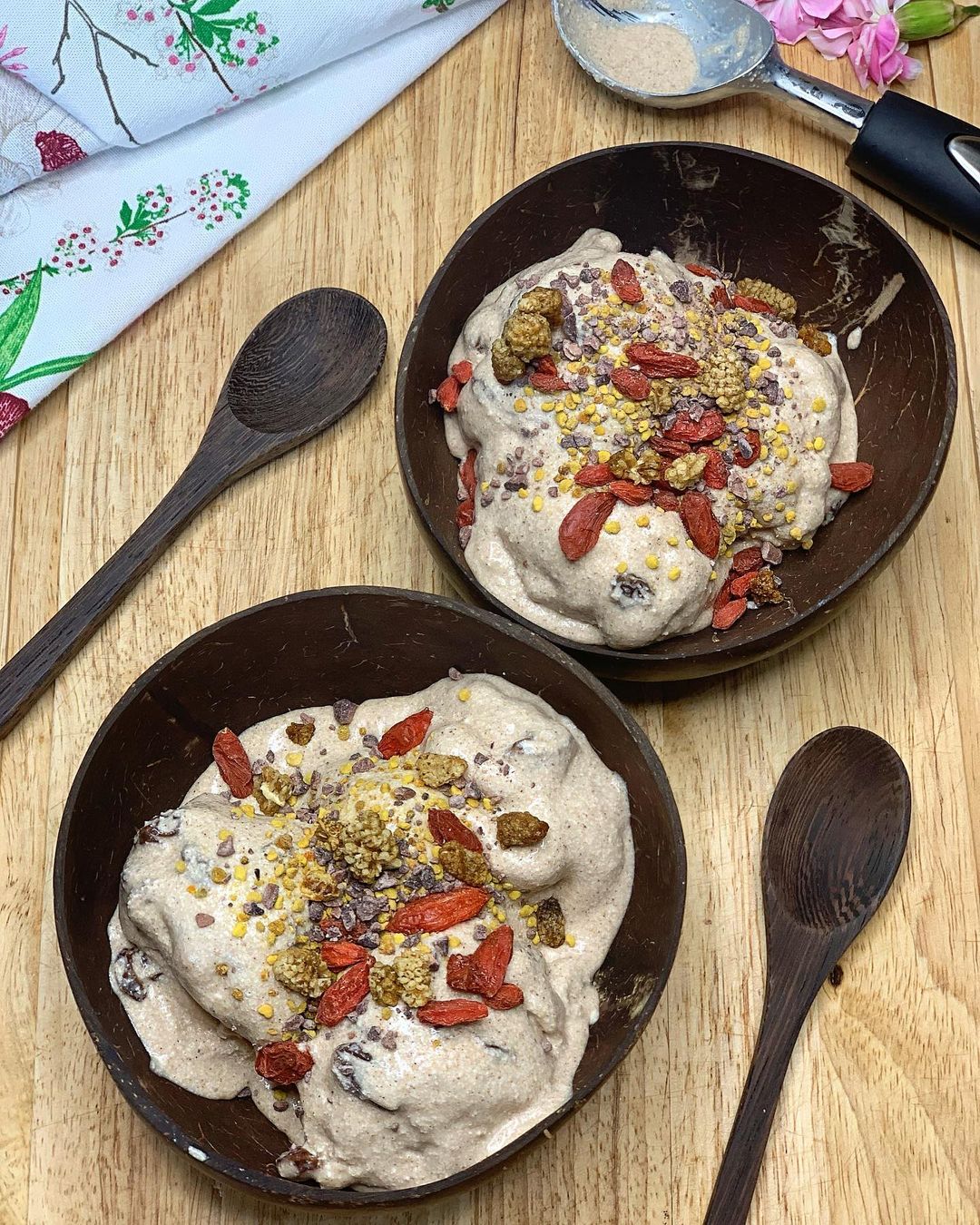 Vegan Oatmeal Ice Cream