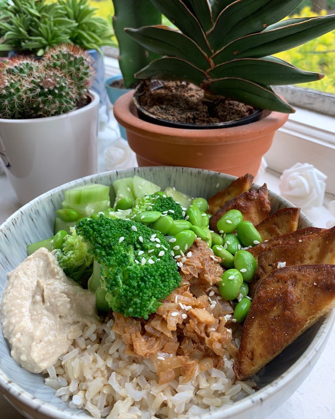 Miso Tofu Tahini Stir Fry