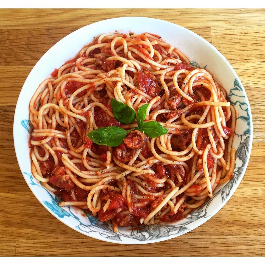 Sausage Spag Bowl