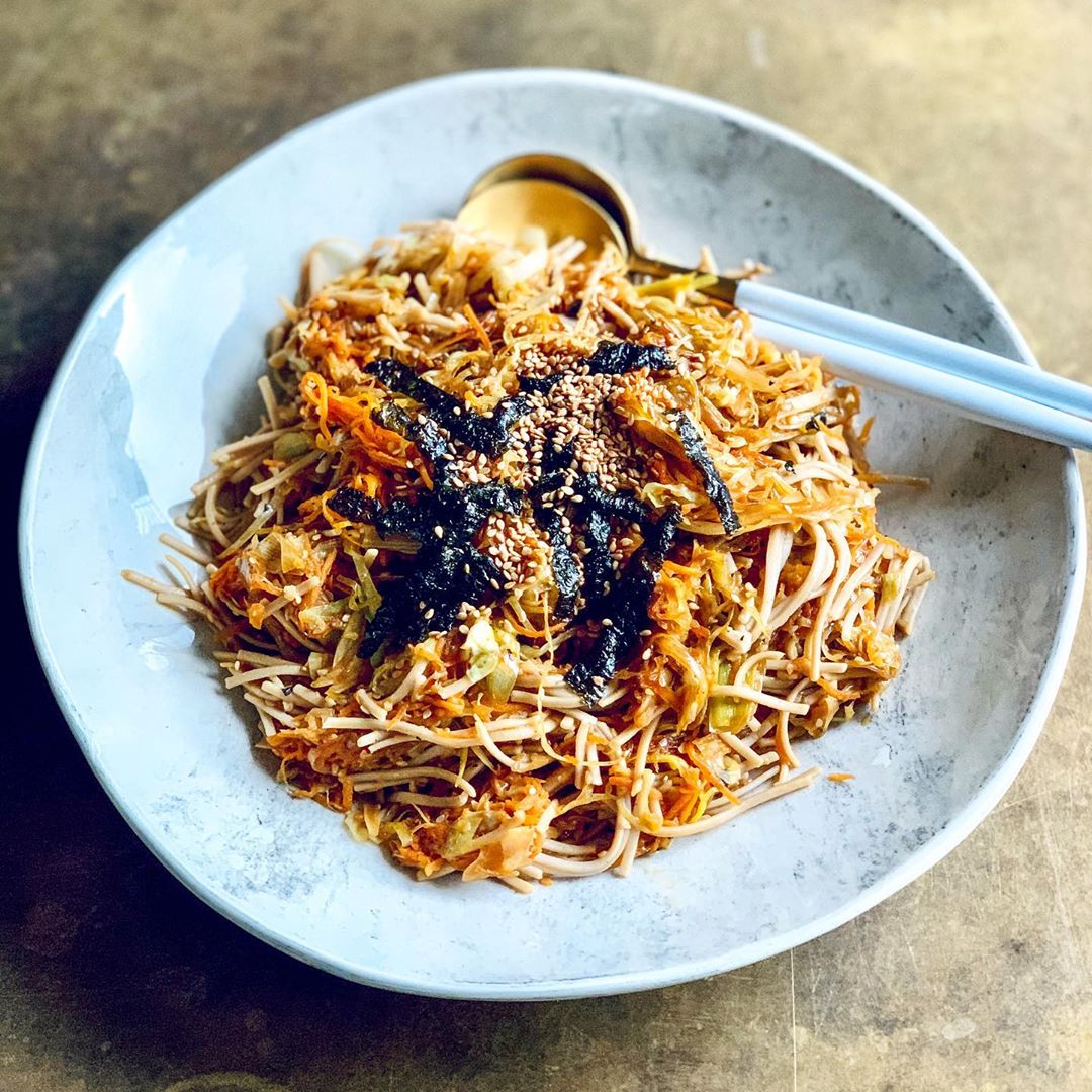 Spicy Sichuan Soba Noodles