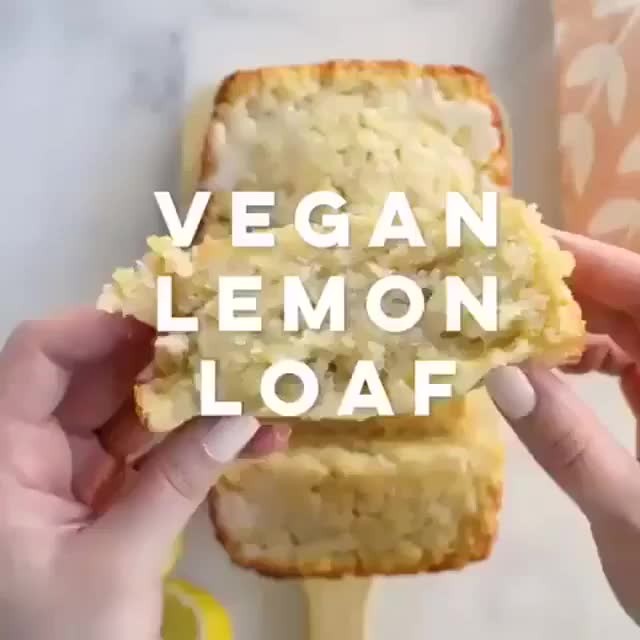 Vegan Lemon Loaf with Lemon Glaze