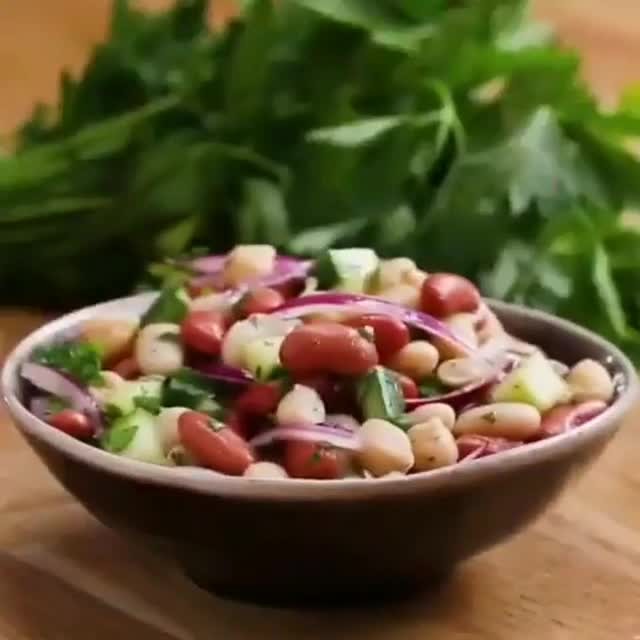 5 Minute Three Bean Salad