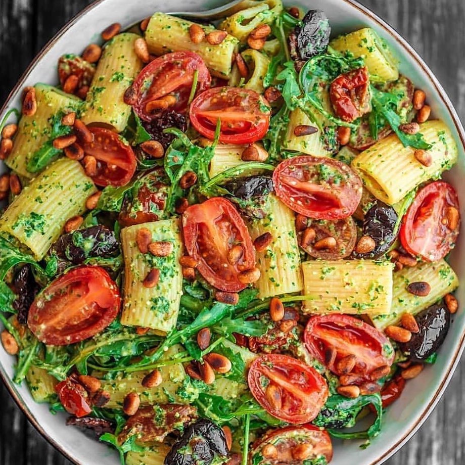 Vegan Green Pesto for Pasta Dishes