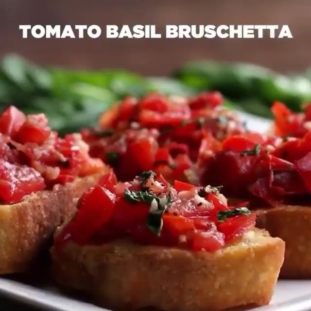 Tomato Basil #Bruschetta