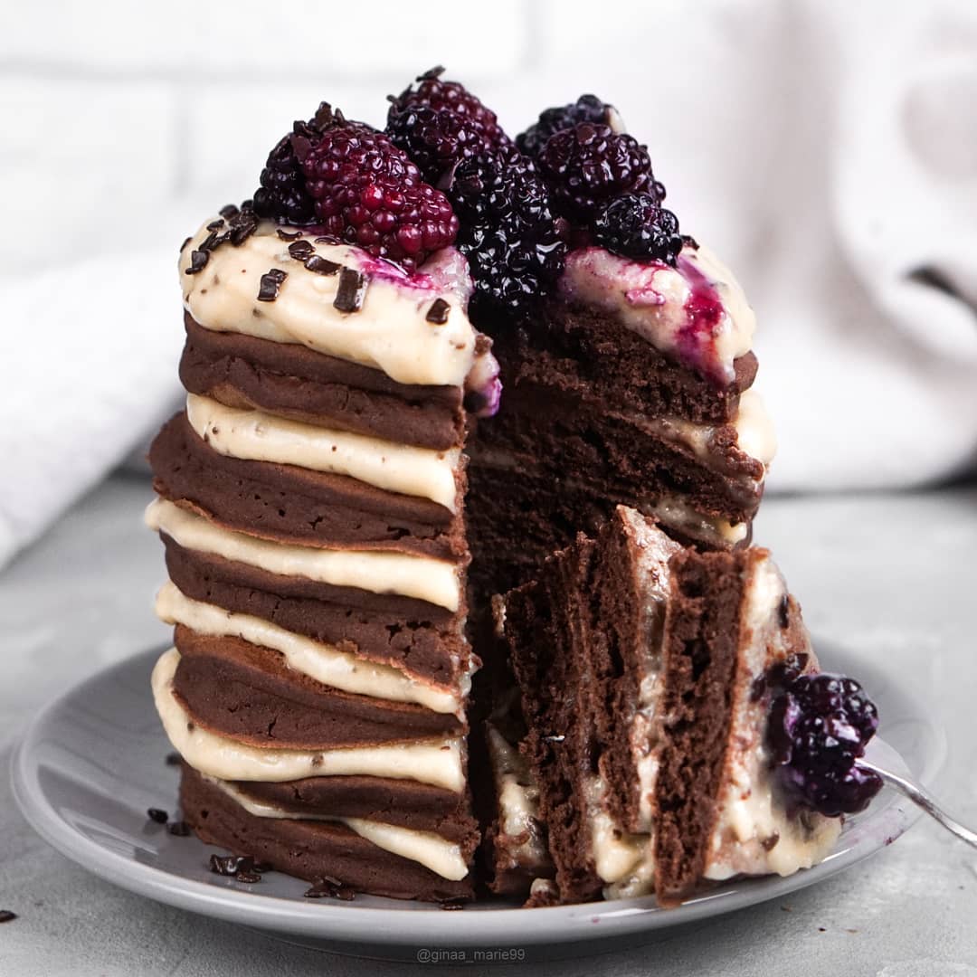 Stracciatella Protein Pudding