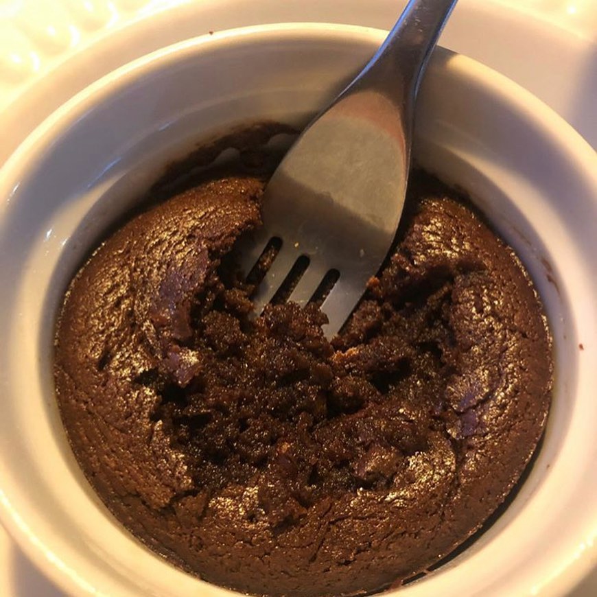 Easy Keto Chocolate Cakenie for Two