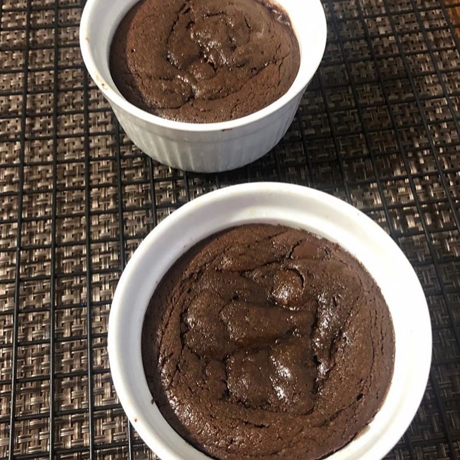 Easy Keto Chocolate Cakenie for Two