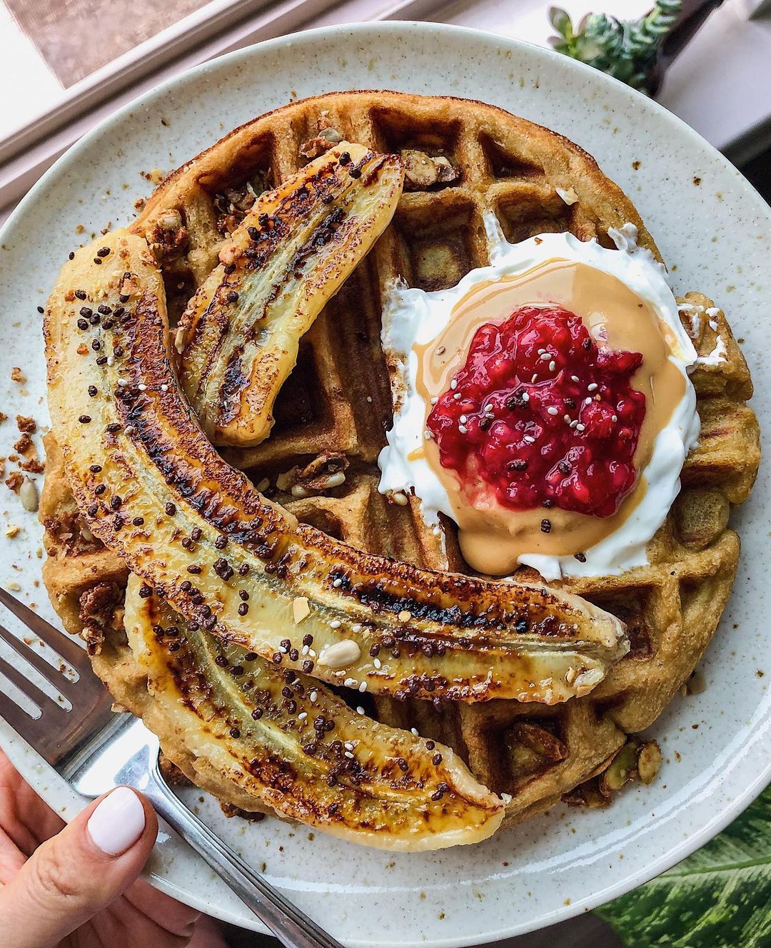 Sweet Potato Waffle