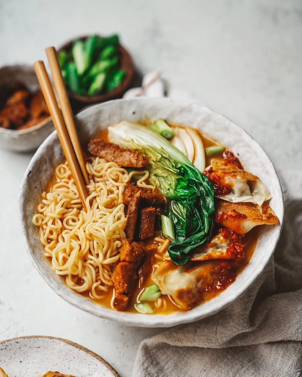 Creamy Vegan Ramen Noodle Soup
