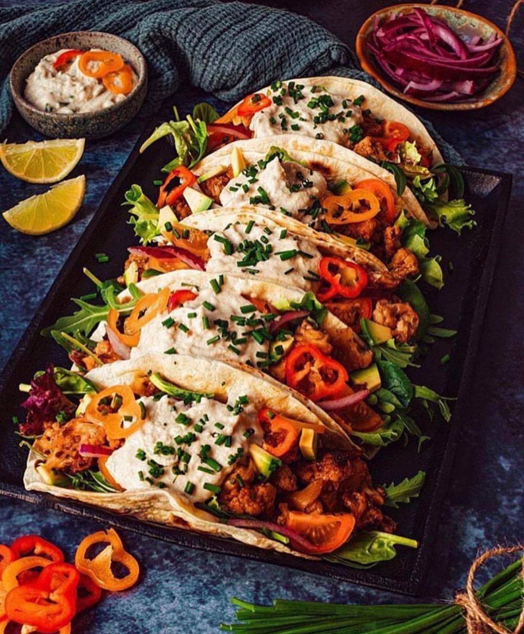 Bbq Cauliflower Tacos