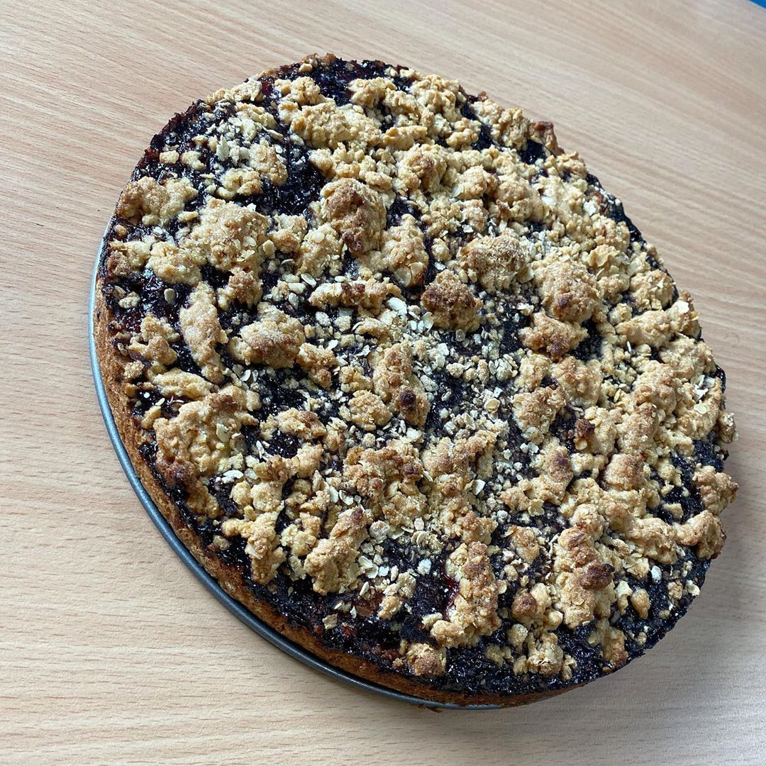 Blueberry Jam Flapjack