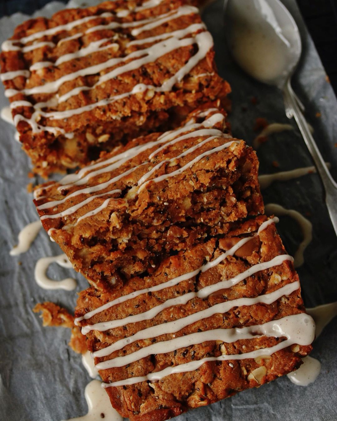 Vegan Apple Maple Cookie Bars