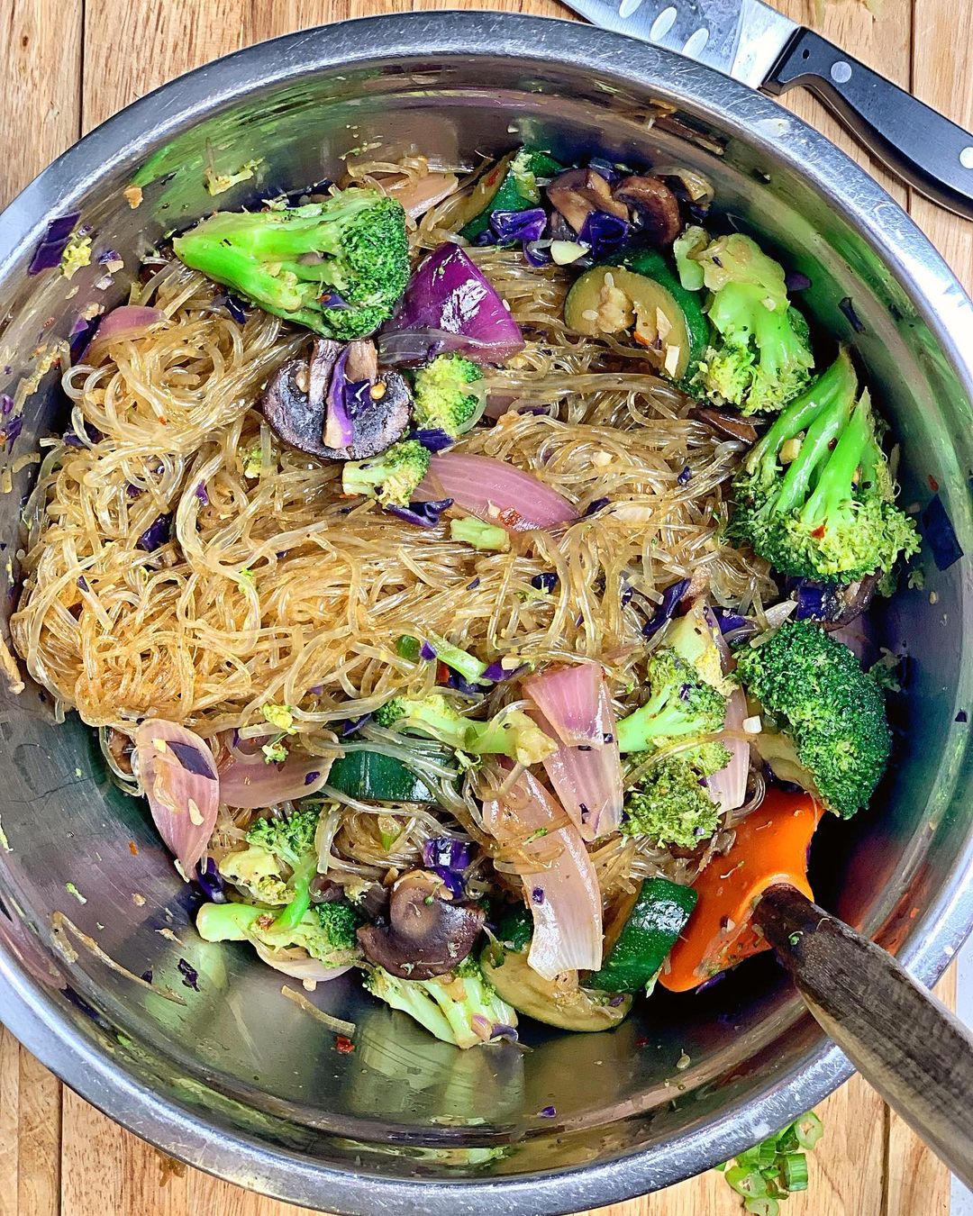 Yakisoba with Kelp Noodles