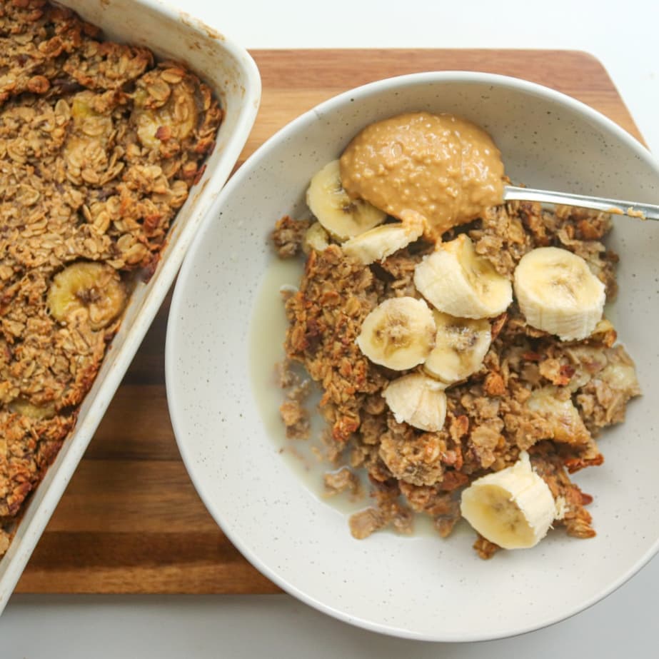 Chai Tea Baked Oats